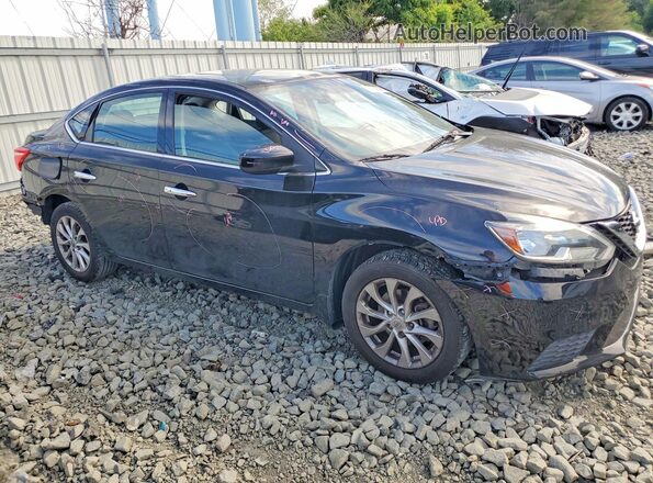 3N1AB7AP9GY330872 2016 NISSAN SENTRA Black Delantero derecho