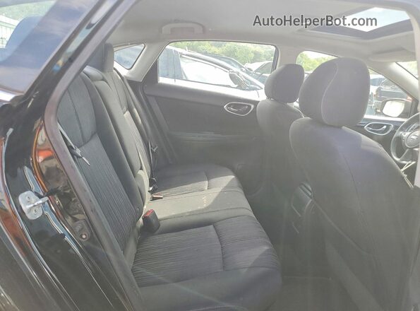 3N1AB7AP9GY330872 2016 NISSAN SENTRA Black Vista de los asientos traseros