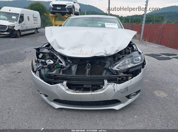 3N1AB7AP9HY208062 2017 NISSAN SENTRA Silver Դիմացի տեսք
