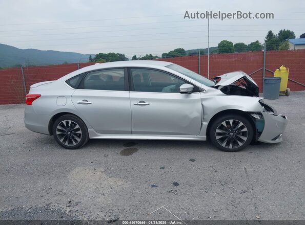 3N1AB7AP9HY208062 2017 NISSAN SENTRA Silver Սարքավորումների վահանակի տեսք
