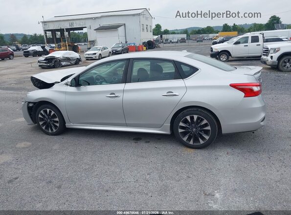 3N1AB7AP9HY208062 2017 NISSAN SENTRA Silver Սալոնի հետևի տեսք