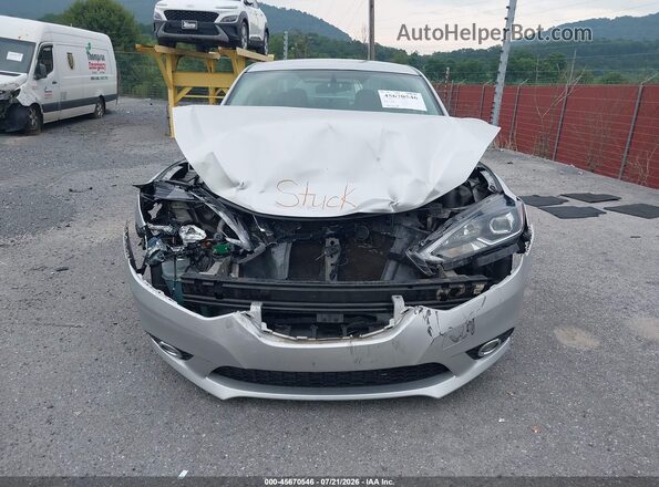 3N1AB7AP9HY208062 2017 NISSAN SENTRA Silver Առջևի վահանակի տեսք