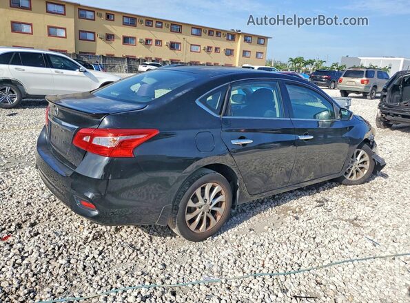 3N1AB7AP9HY256502 2017 NISSAN SENTRA Black Задня права чверть