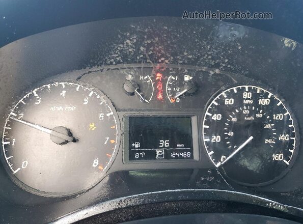 3N1AB7AP9HY256502 2017 NISSAN SENTRA Black Вид щитка приладів