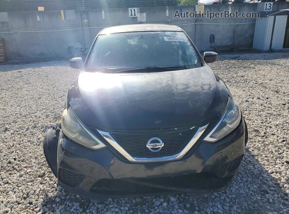3N1AB7AP9HY256502 2017 NISSAN SENTRA Black Вид спереду