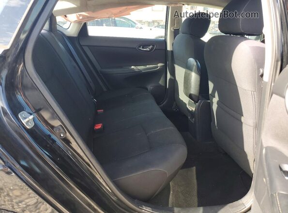3N1AB7AP9HY256502 2017 NISSAN SENTRA Black Вид задніх сидінь