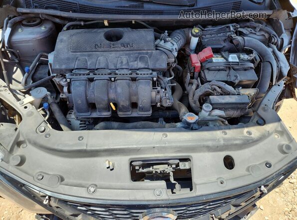 3N1AB7AP9HY264938 2017 NISSAN SENTRA Silver უკანა სალონის ხედი