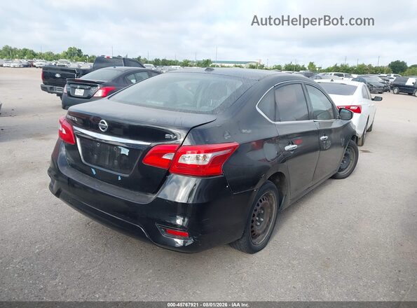 3N1AB7AP9HY268519 2017 NISSAN SENTRA Black Tył prawy