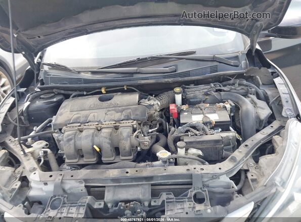 3N1AB7AP9HY268519 2017 NISSAN SENTRA Black Widok z tyłu