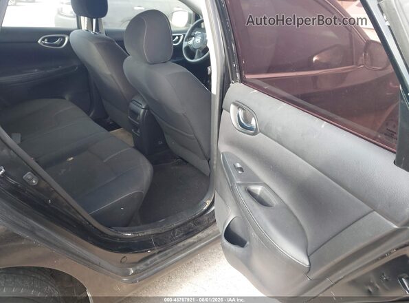3N1AB7AP9HY268519 2017 NISSAN SENTRA Black Widok naklejki z numerem VIN