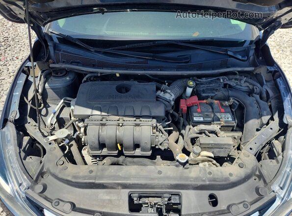 3N1AB7AP9HY285806 2017 NISSAN SENTRA Blue Rear interior view