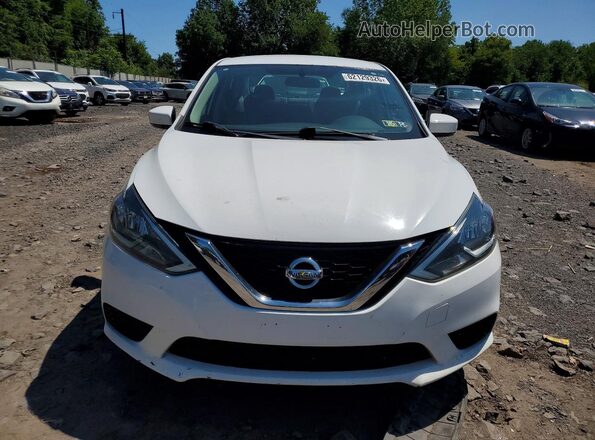 3N1AB7AP9HY306699 2017 NISSAN SENTRA Белый Вид спереди