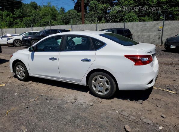 3N1AB7AP9HY306699 2017 NISSAN SENTRA Белый Задняя левая четверть