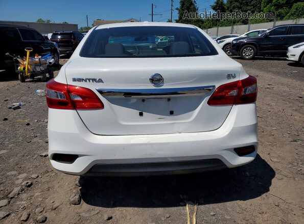 3N1AB7AP9HY306699 2017 NISSAN SENTRA Белый Вид сзади