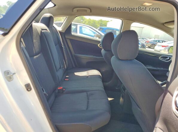 3N1AB7AP9HY306699 2017 NISSAN SENTRA Белый Вид задних сидений