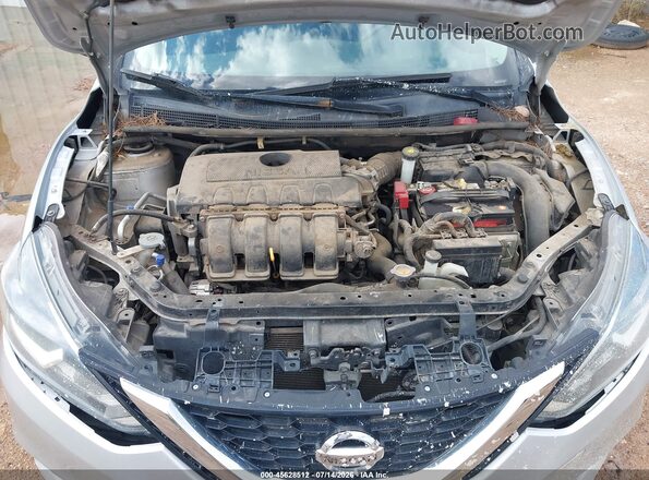 3N1AB7AP9HY316648 2017 NISSAN SENTRA Silver Հետևի տեսք