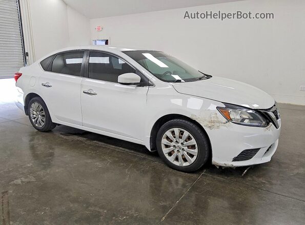 3N1AB7AP9HY327326 2017 NISSAN SENTRA White Передня права чверть