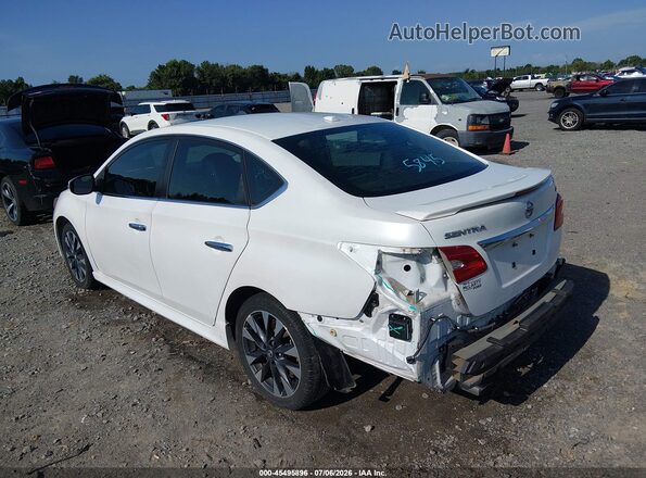 3N1AB7AP9HY336043 2017 NISSAN SENTRA White Tył lewy