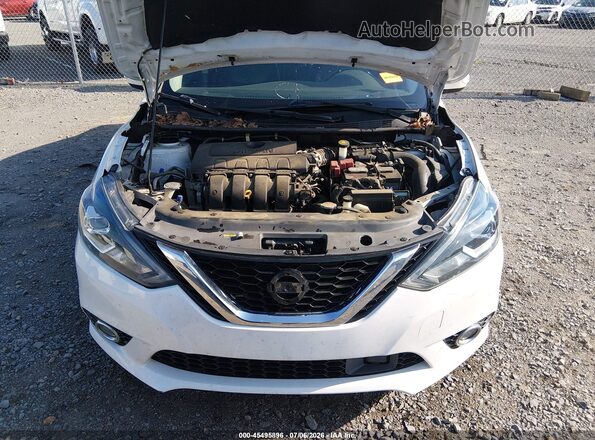 3N1AB7AP9HY336043 2017 NISSAN SENTRA White Widok z tyłu