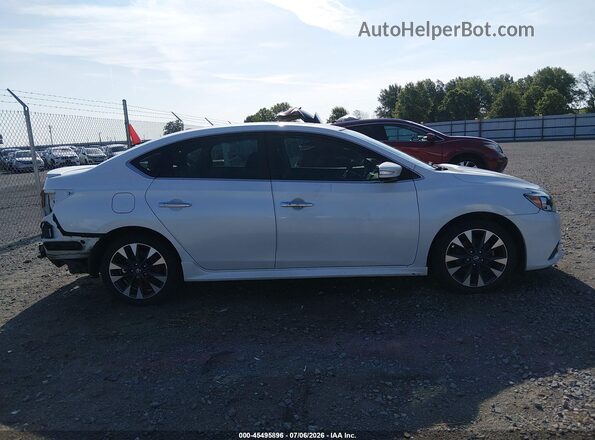 3N1AB7AP9HY336043 2017 NISSAN SENTRA White Widok wnętrza 360 stopni