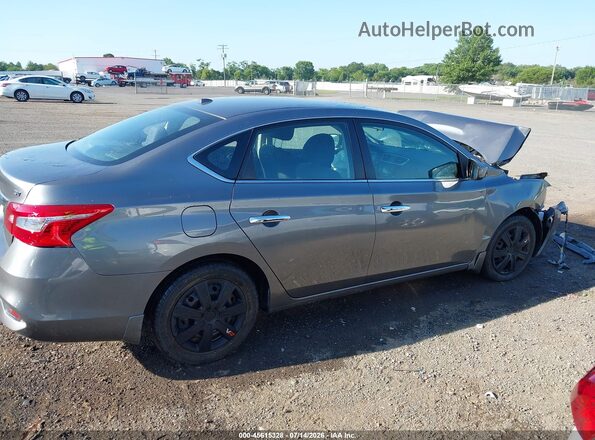 3N1AB7AP9HY354932 2017 NISSAN SENTRA Gray Սալոնի հետևի տեսք