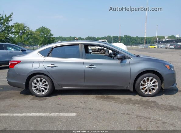 3N1AB7AP9HY361346 2017 NISSAN SENTRA Gray ხელსაწყოთა პანელის ხედი