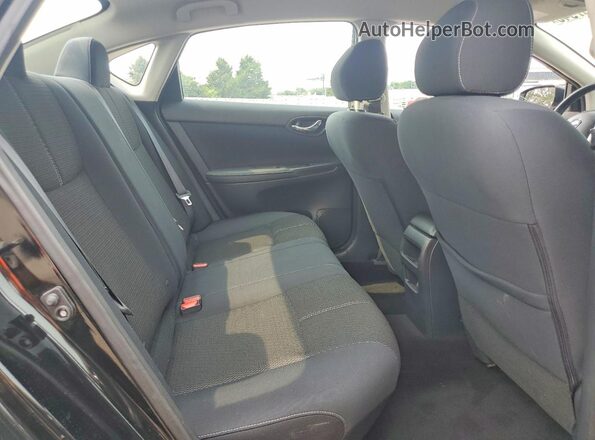 3N1AB7AP9HY365705 2017 NISSAN SENTRA Черный Вид задних сидений