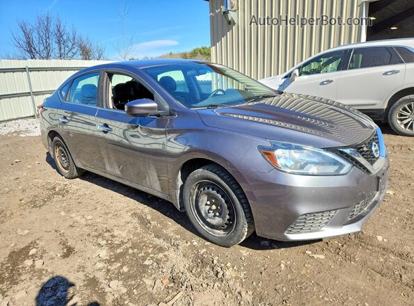 3N1AB7AP9HY371083 2017 NISSAN SENTRA Gray წინა მარჯვენა