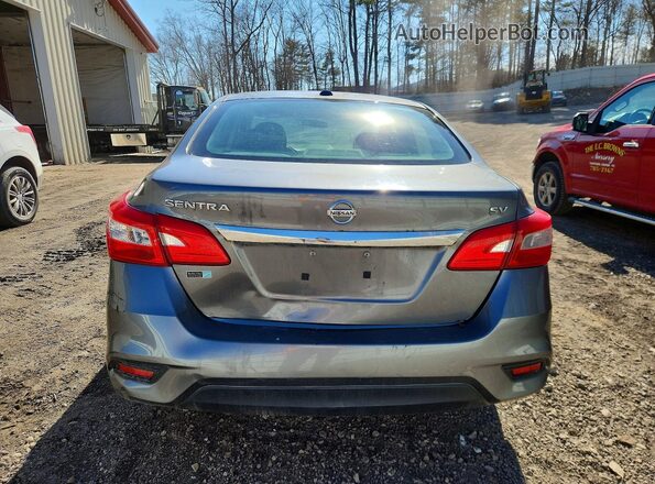 3N1AB7AP9HY371083 2017 NISSAN SENTRA Gray უკანა ხედი