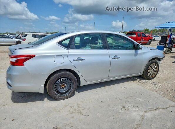 3N1AB7AP9HY372766 2017 NISSAN SENTRA Silver უკანა მარჯვენა