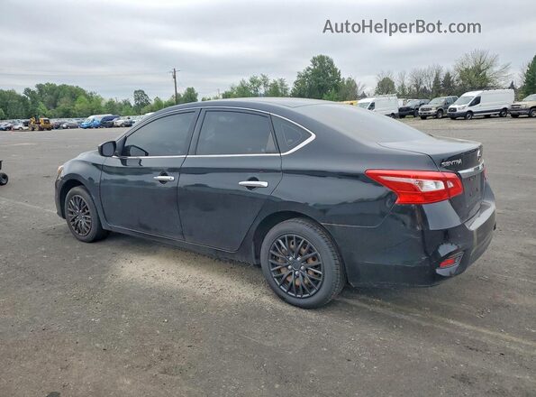 3N1AB7AP9HY394251 2017 NISSAN SENTRA Black Հետևի ձախ