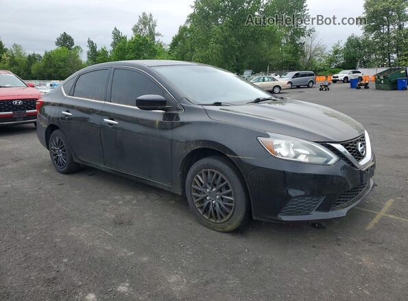 3N1AB7AP9HY394251 2017 NISSAN SENTRA Black Առջևի աջ