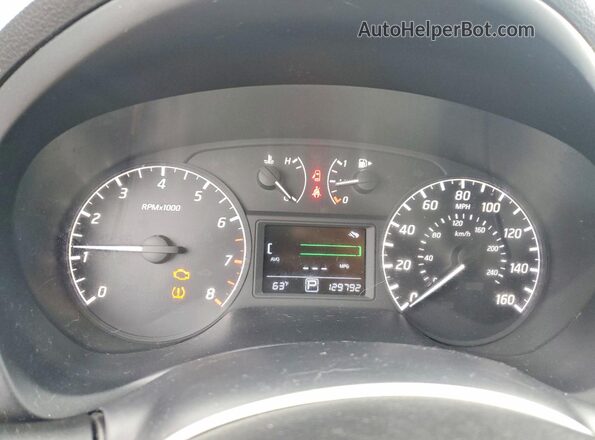 3N1AB7AP9HY394251 2017 NISSAN SENTRA Black Սարքավորումների վահանակի տեսք