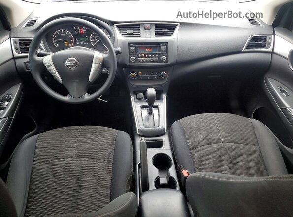 3N1AB7AP9HY394251 2017 NISSAN SENTRA Black Առջևի վահանակի տեսք