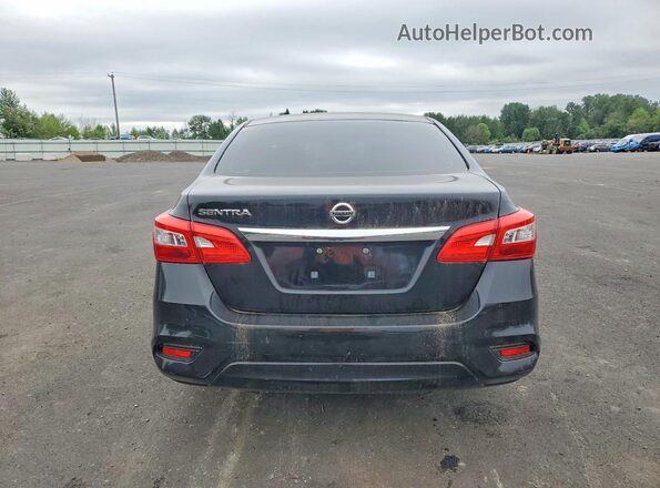 3N1AB7AP9HY394251 2017 NISSAN SENTRA Black Հետևի տեսք
