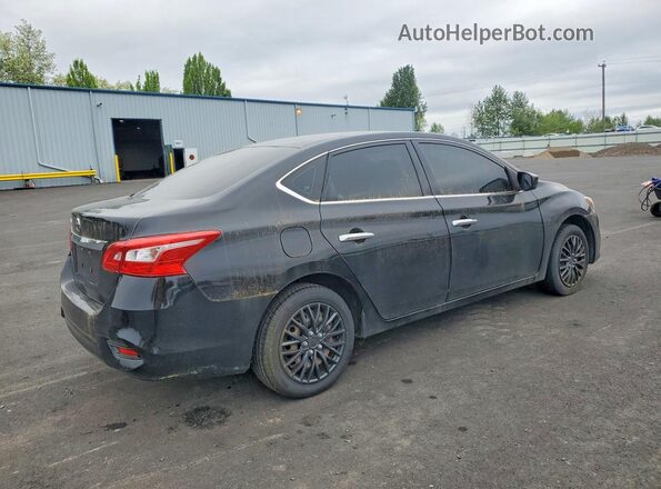3N1AB7AP9HY394251 2017 NISSAN SENTRA Black Հետևի աջ