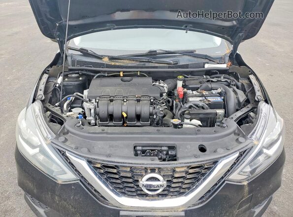 3N1AB7AP9HY394251 2017 NISSAN SENTRA Black Սալոնի հետևի տեսք