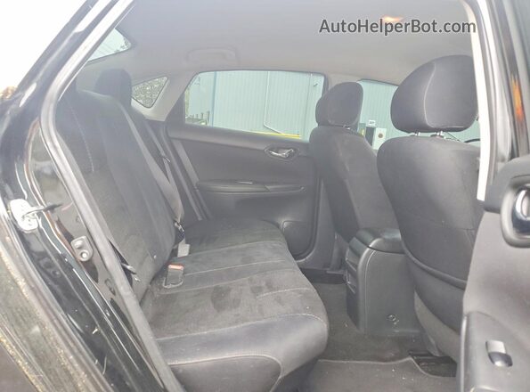 3N1AB7AP9HY394251 2017 NISSAN SENTRA Black Հետևի նստատեղերի տեսք