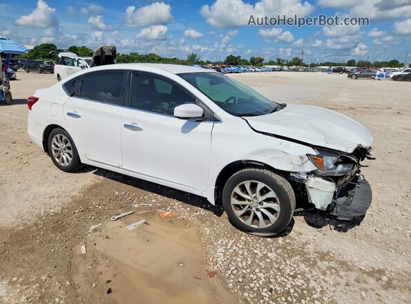 3N1AB7AP9JL622459 2018 NISSAN SENTRA White წინა მარჯვენა
