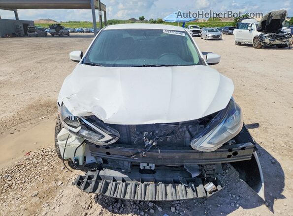 3N1AB7AP9JL622459 2018 NISSAN SENTRA White წინა ხედი