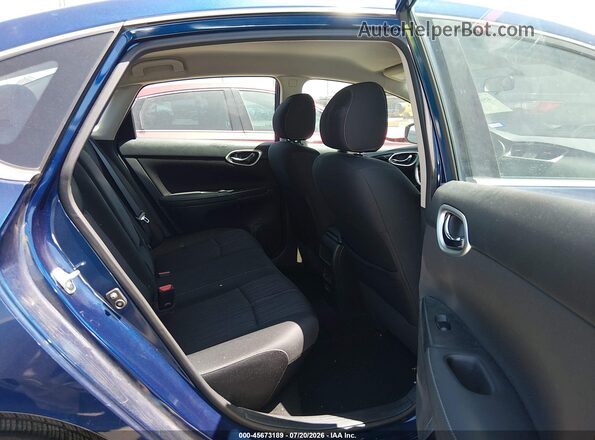 3N1AB7AP9JL652299 2018 NISSAN SENTRA Blue VIN sticker view