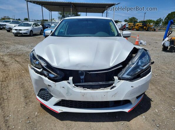 3N1AB7AP9JL655641 2018 NISSAN SENTRA White Front view