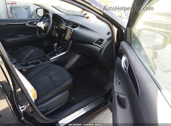 3N1AB7AP9JY204907 2018 NISSAN SENTRA Black Vista interior delantera