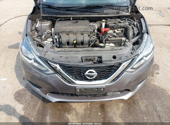 3N1AB7AP9JY213686 2018 NISSAN SENTRA Gray Հետևի տեսք