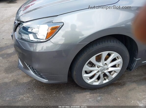 3N1AB7AP9JY213686 2018 NISSAN SENTRA Gray 
