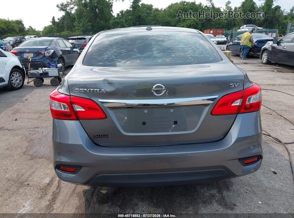3N1AB7AP9JY213686 2018 NISSAN SENTRA Gray 