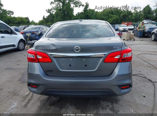 3N1AB7AP9JY213686 2018 NISSAN SENTRA Gray 
