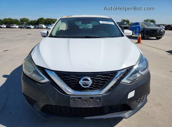 3N1AB7AP9JY214689 2018 NISSAN SENTRA Белый Вид спереди