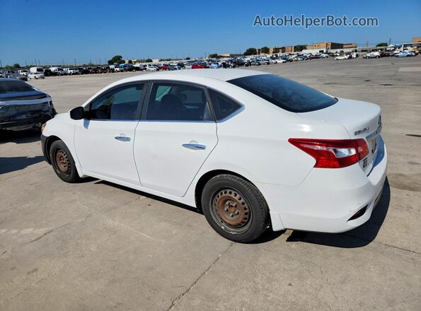 3N1AB7AP9JY214689 2018 NISSAN SENTRA Белый Задняя левая четверть