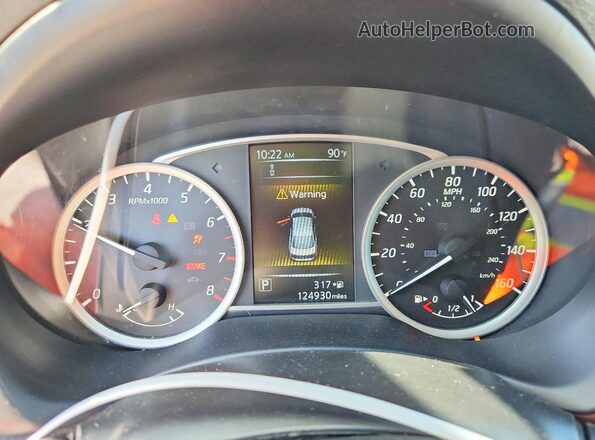 3N1AB7AP9JY214689 2018 NISSAN SENTRA Белый Вид щитка приборов